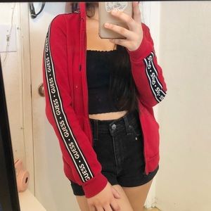 Guess Zip Up Hoodie